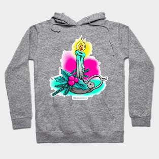 Christmas candle Hoodie